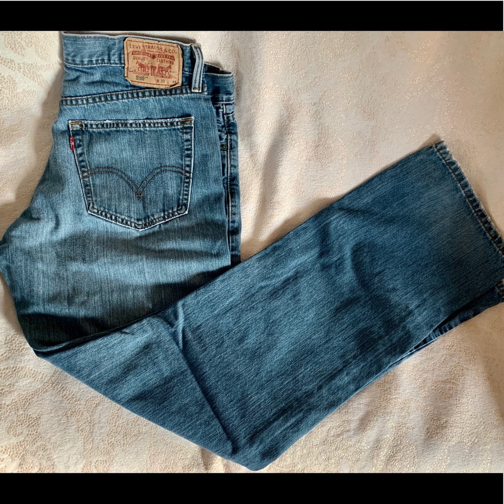 Levi’s Men Jean - 559 Relaxed Straight - W 33 L 34